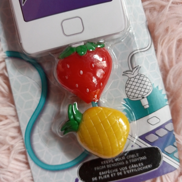 ❣️HOST PICK! Pineapple 🍍 kawaii ultimate phone accessory kit! 5 piece kit cute - Picture 3 of 9